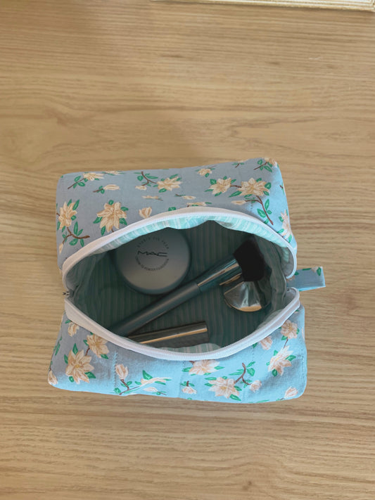 Draper James Quilted Makeup Bag