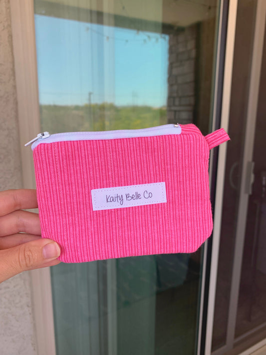 Pretty In Pink Keychain Wallet