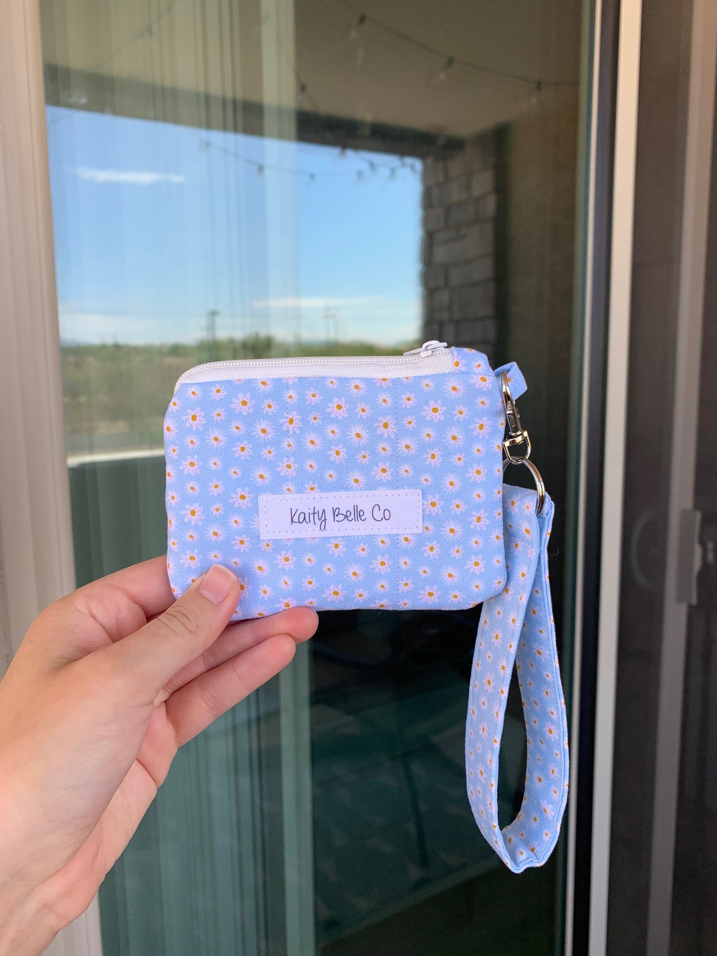 Daisy Keychain Wallet